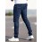 Slim Fit Ripped Jeans, Men's Casual Street Style Distressed Medium Stretch Denim Pants