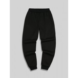 LOS ANGELES Print Sweatpants, Comfortable, Autumn/Winter Joggers