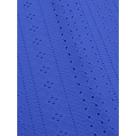 Men's Casual Button-Down Beach Shirt - Short Sleeve, Stretch Fabric, Summer Tropical Top with Turquoise Collar