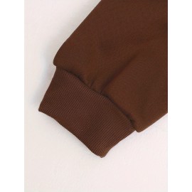 Men's Fashion Geometric Cross Print Hoodie with Comfort Pockets, Full Zip Regular Fit Polyester Knit Fabric Hooded Sweatshirt with Slight Stretch - All Season Style