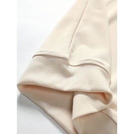 OTF printed hoodie, casual round neck pullover hoodie, long sleeves, suitable for spring and autumn, comfortable and fitted