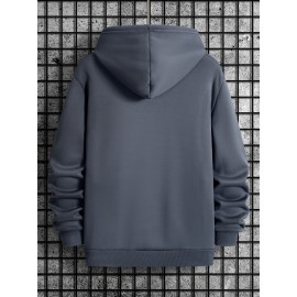 IT'S A JAY THING Print Hoodie, Cool Hoodies For Men, Casual Hooded Sweatshirt With Kangaroo Pocket For Winter And Fall